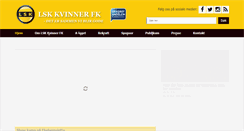 Desktop Screenshot of lsk-kvinner.no